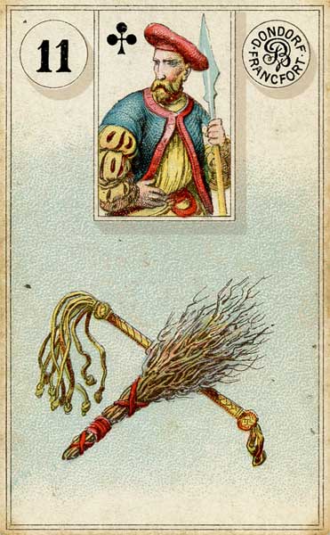 Lenormand Card 11.Whip