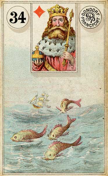Lenormand Fish Card Meaning & Combinations - Phuture Me