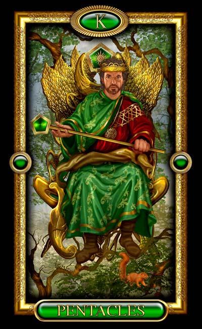 card 2 tarot love by Tarot Ciro Royale Marchetti Gilded Deck